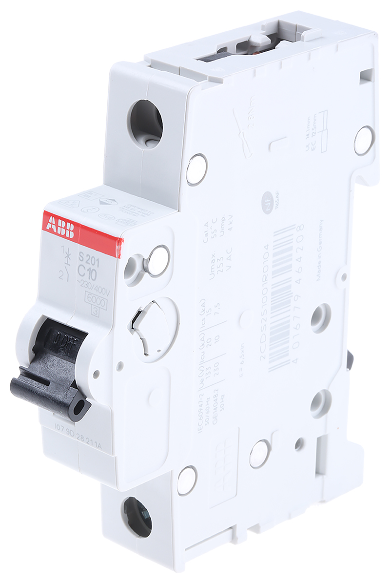 2CDS251001R0104 - S201C10, ABB