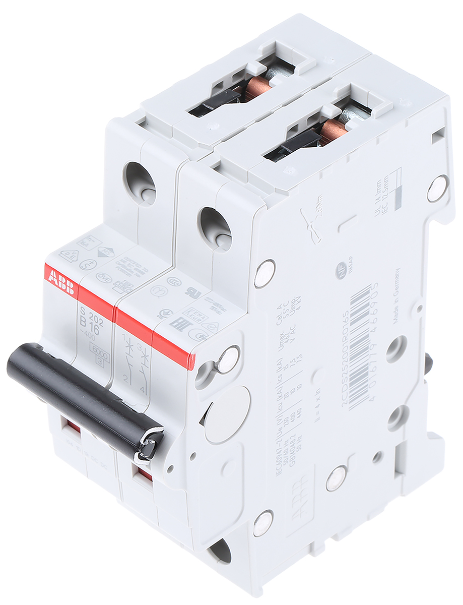 2CDS252001R0165  S202-B16, ABB