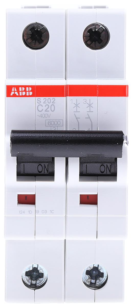 2CDS252001R0204  S202-C20, ABB