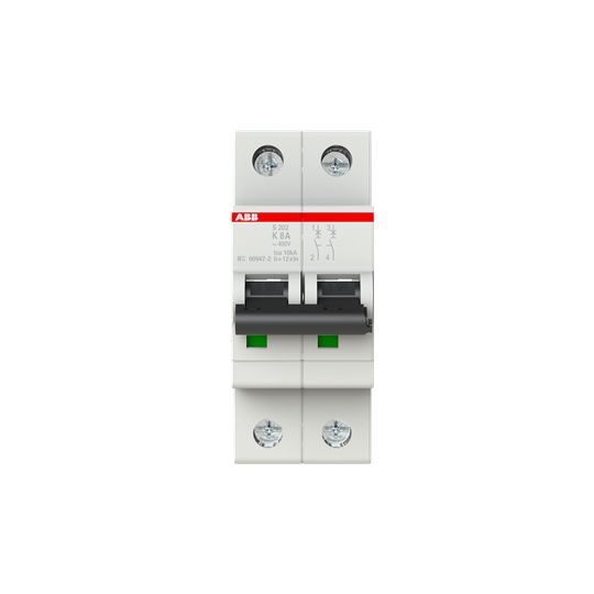 2CDS252001R0407  S202-K8, ABB