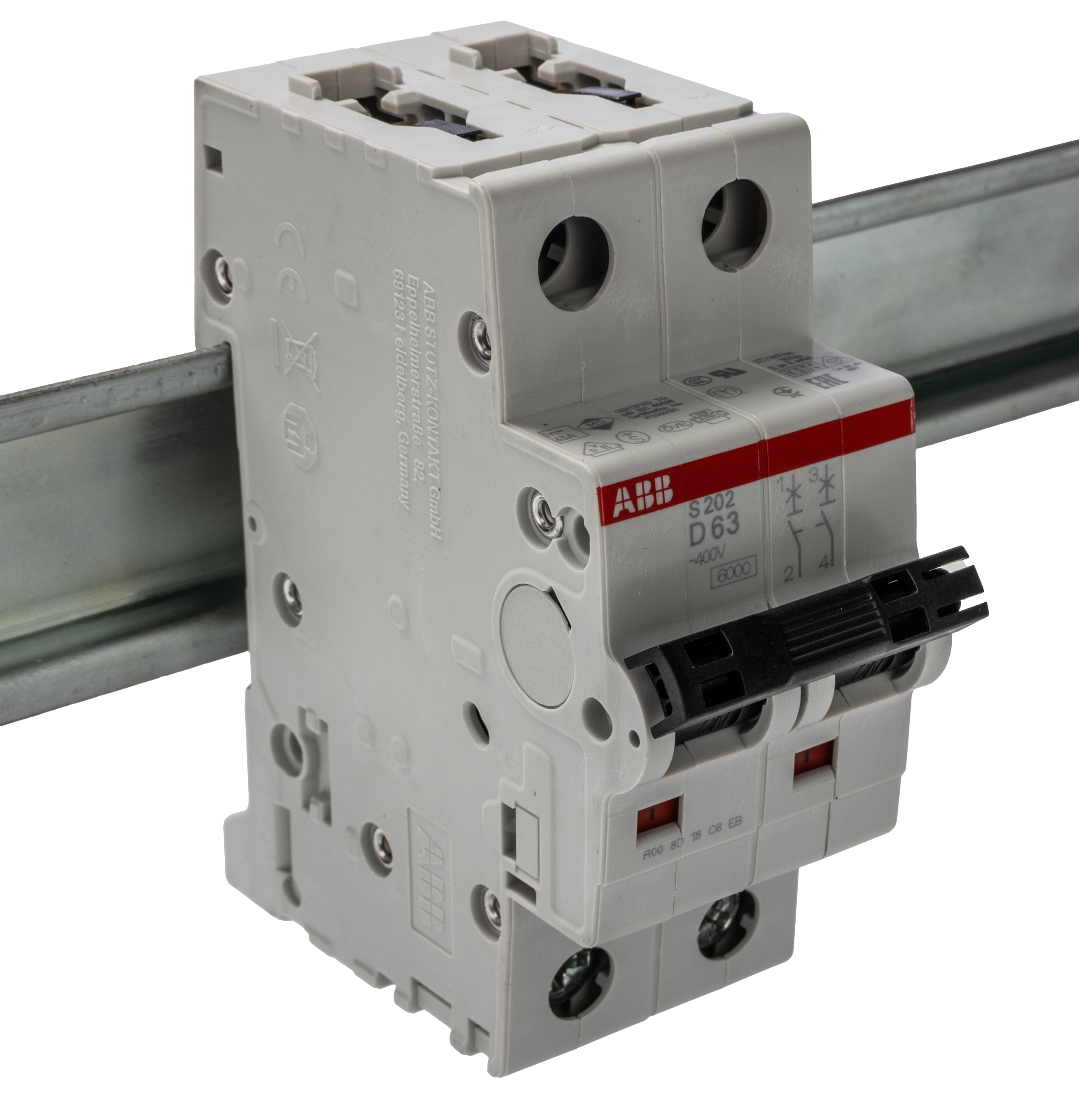 2CDS252001R0631  S202-D63, ABB