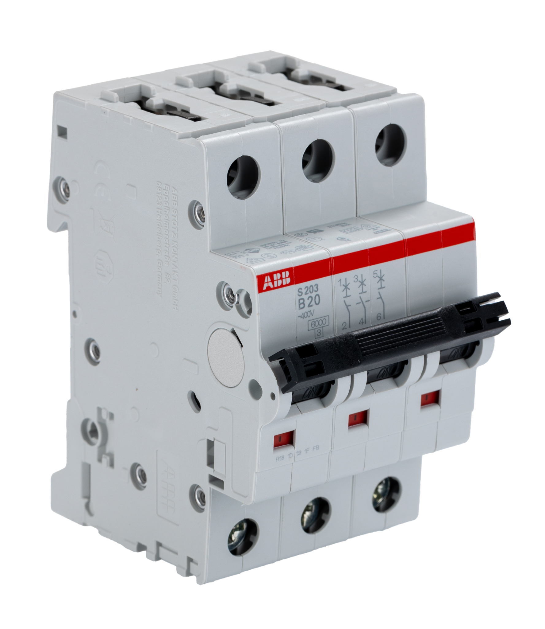 2CDS253001R0205  S203-B20, ABB
