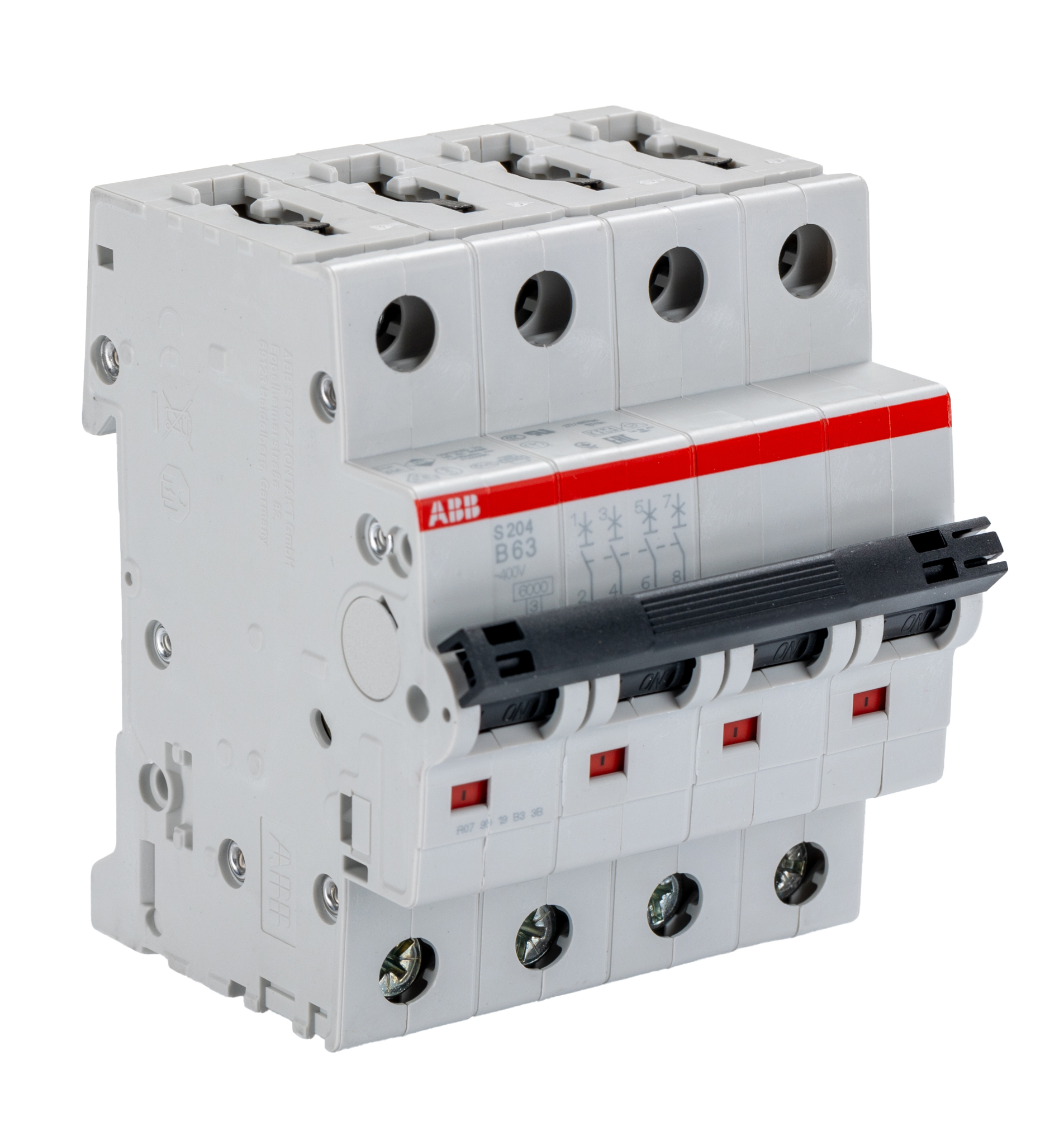 2CDS254001R0635  S204-B63, ABB