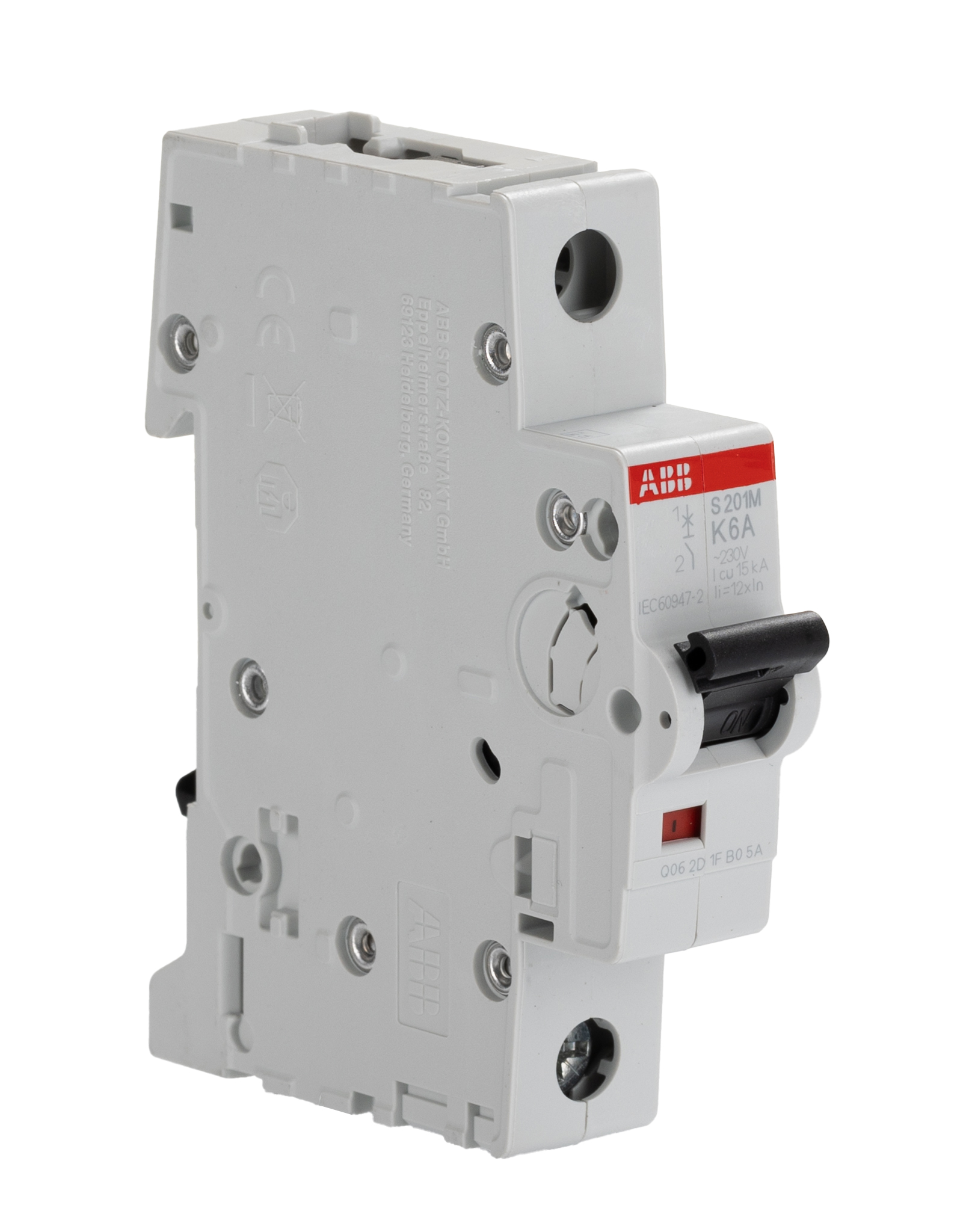 2CDS271001R0984 S201M C 0.5A - 15 KA, ABB