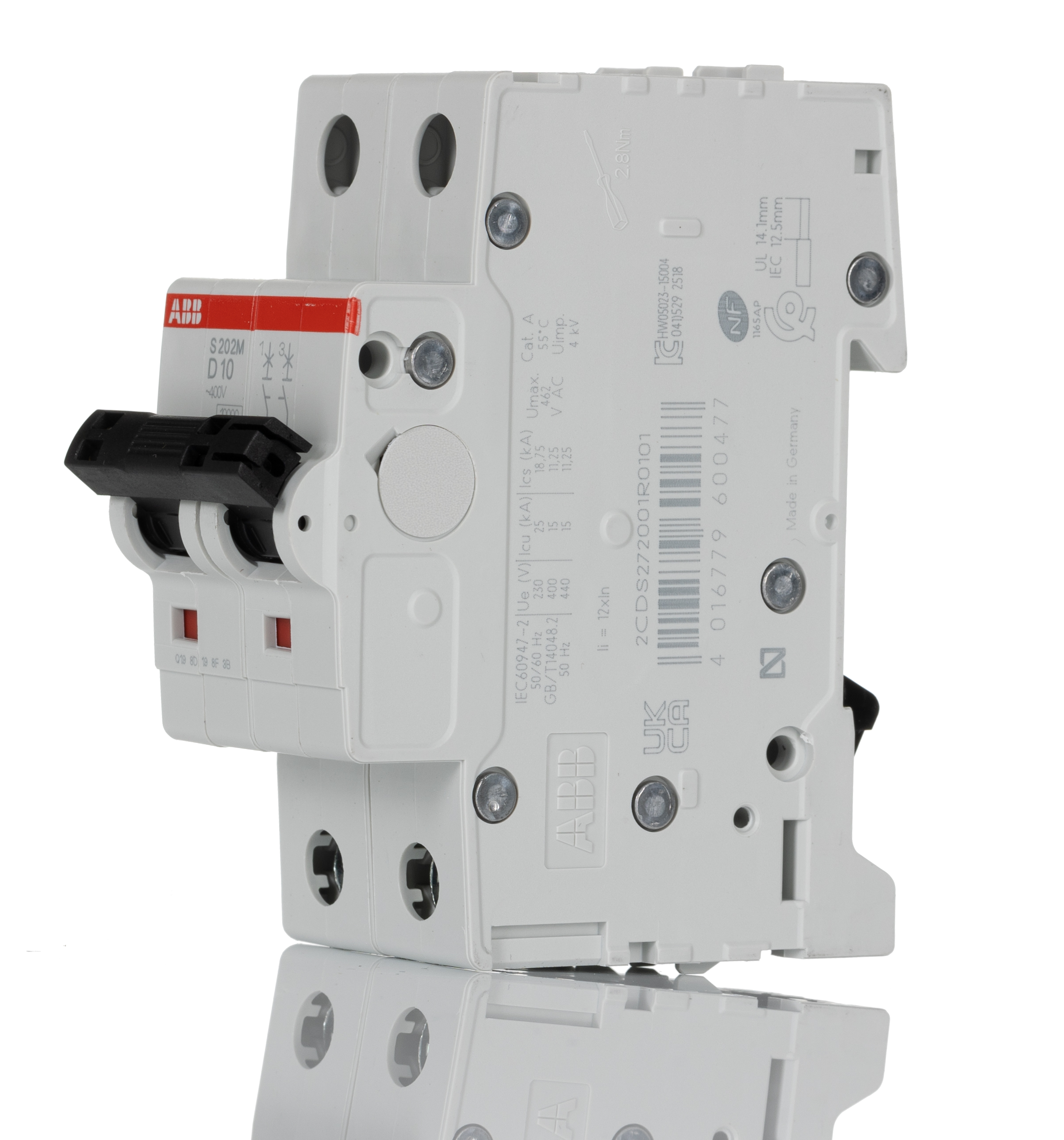 2CDS272001R0101  S202M-D10, ABB