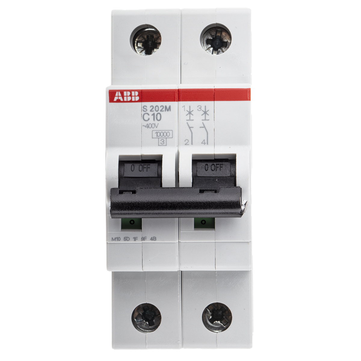 2CDS272001R0104  S202M-C10, ABB