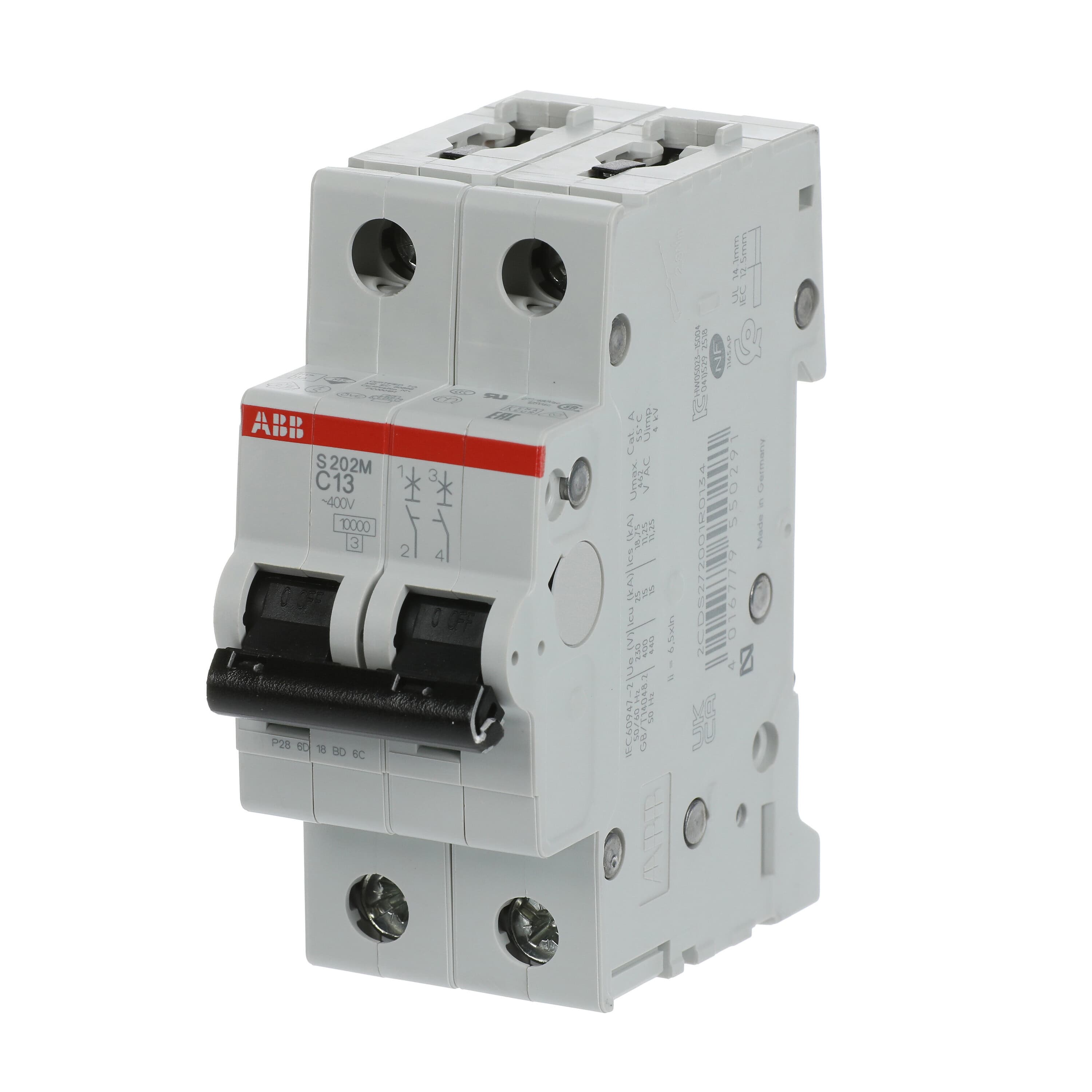 2CDS272001R0134  S202M-C13, ABB