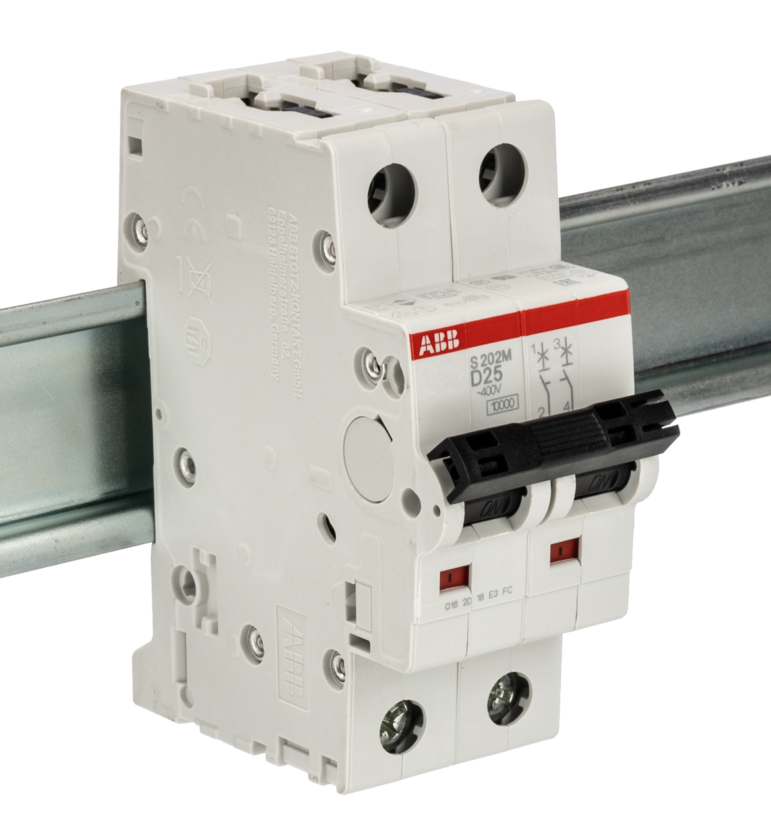 2CDS272001R0251 S202M D 25A - 15 KA, ABB