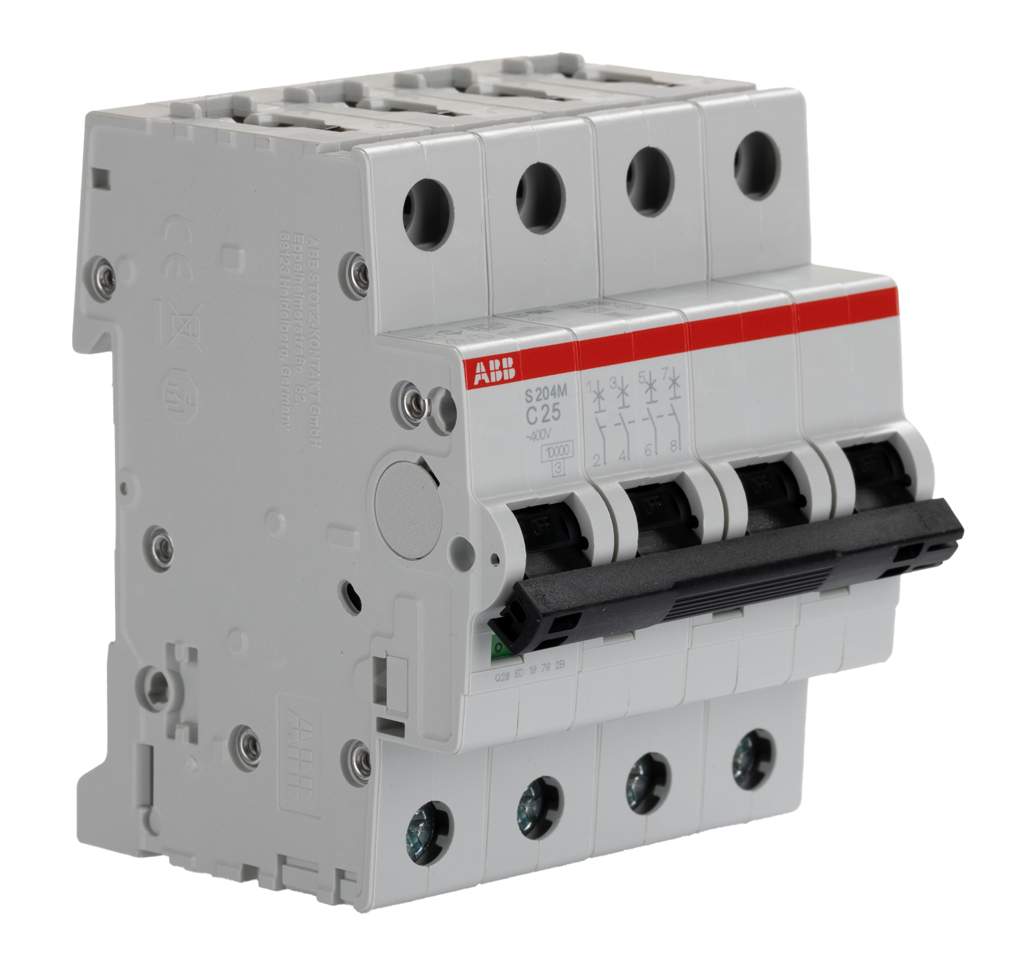 2CDS274001R0254 S204M C 25A - 15 KA, ABB