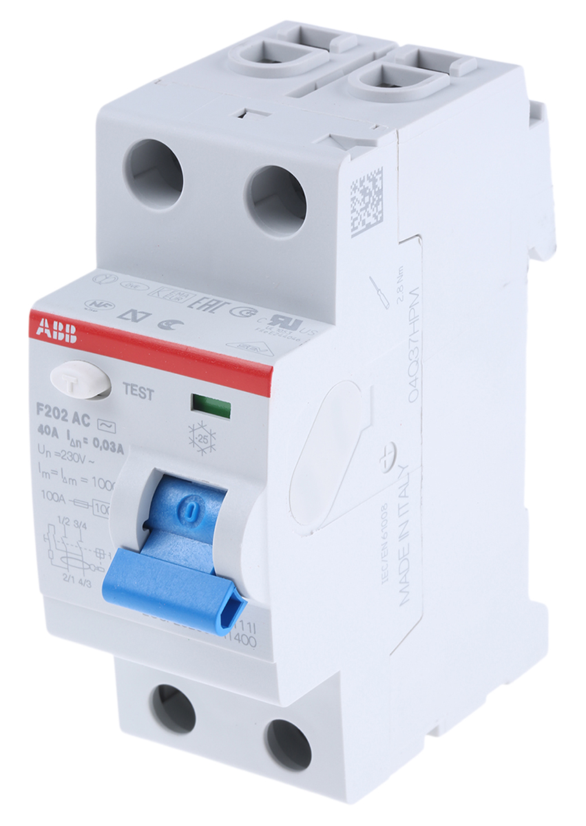 2CSF202001R1400  F202 AC-40/0,03, ABB