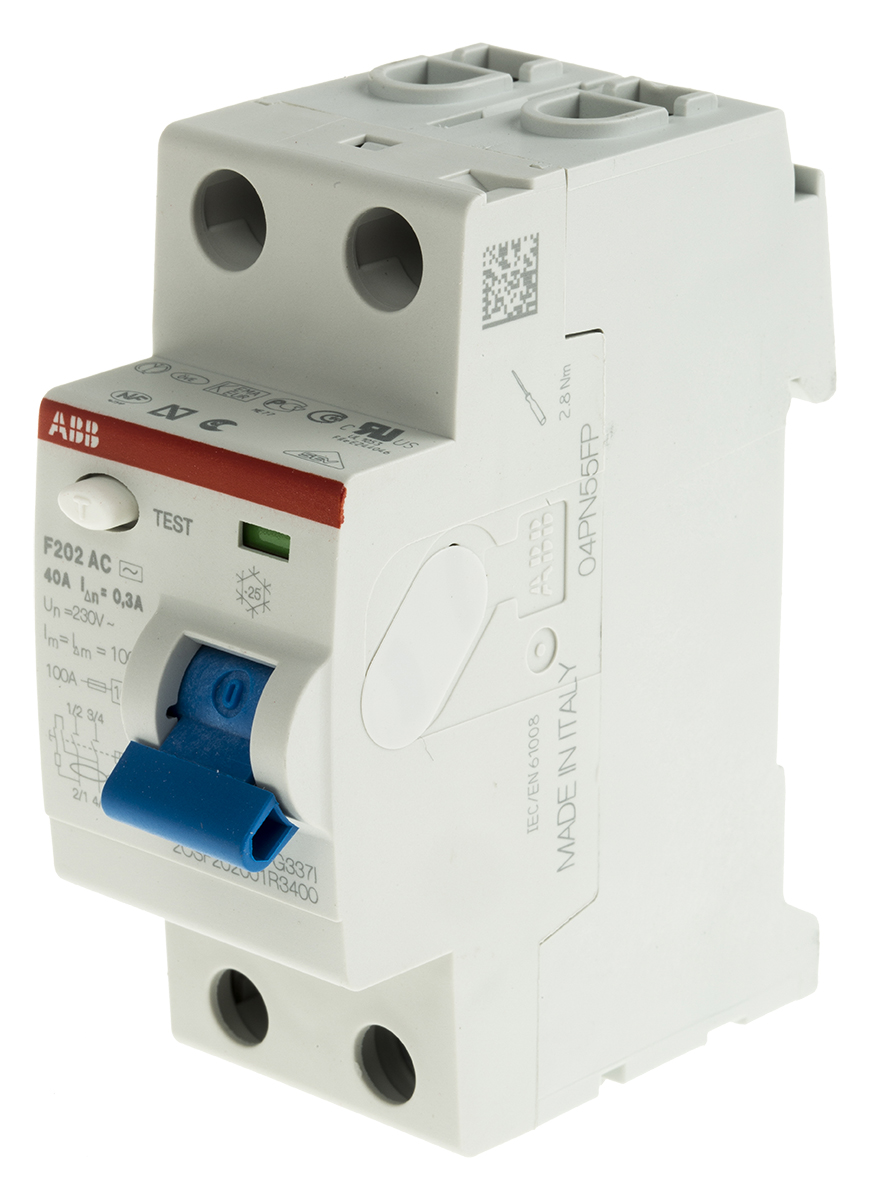 2CSF202001R3400  F202 AC-40/0,3, ABB