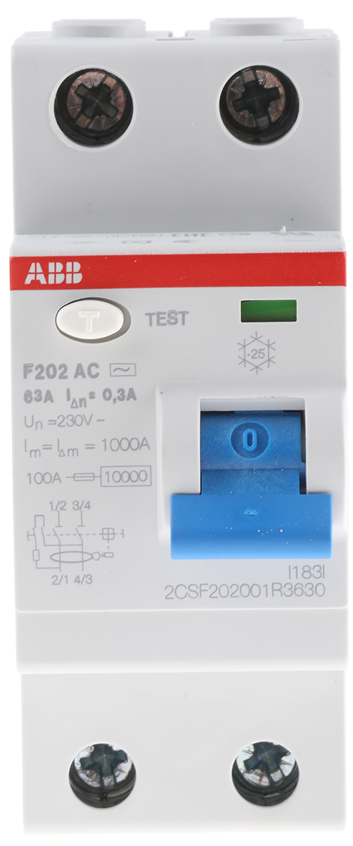 2CSF202001R3630  F202 AC-63/0,3, ABB