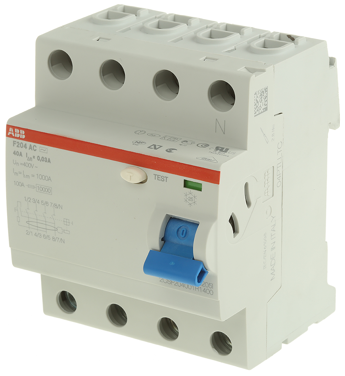 2CSF204001R3630  F204 AC-63/0,3, ABB