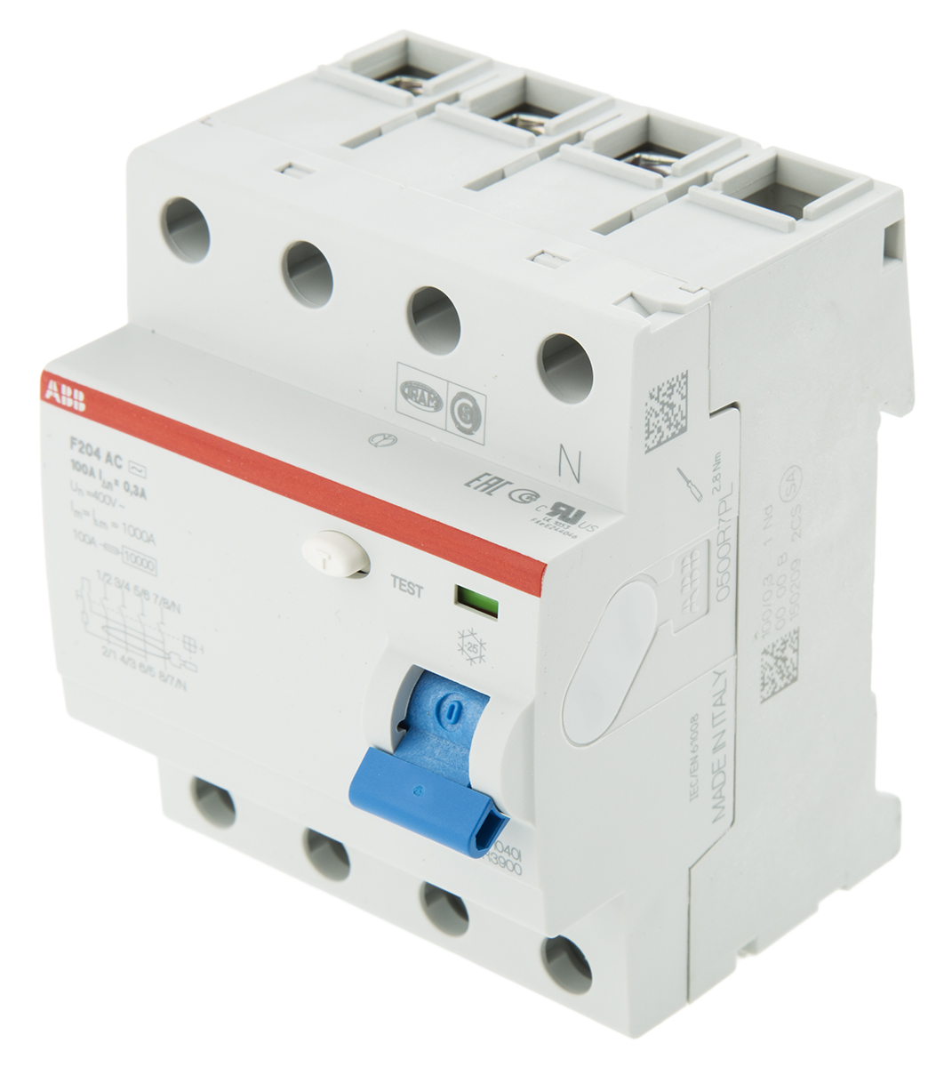 2CSF204001R3900  F204 AC-100/0,3, ABB
