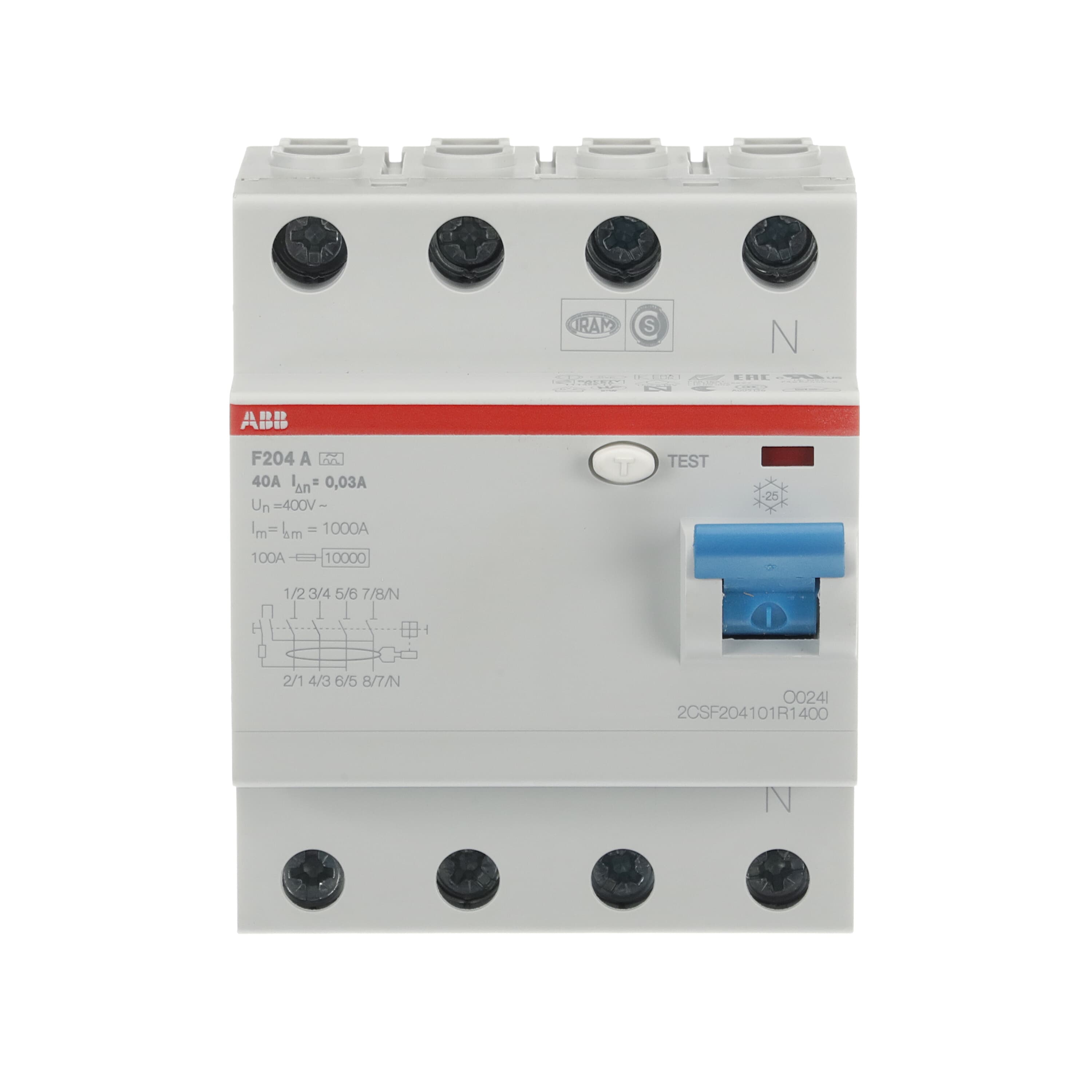 2CSF204101R1400 F204 A-40/0,03, ABB