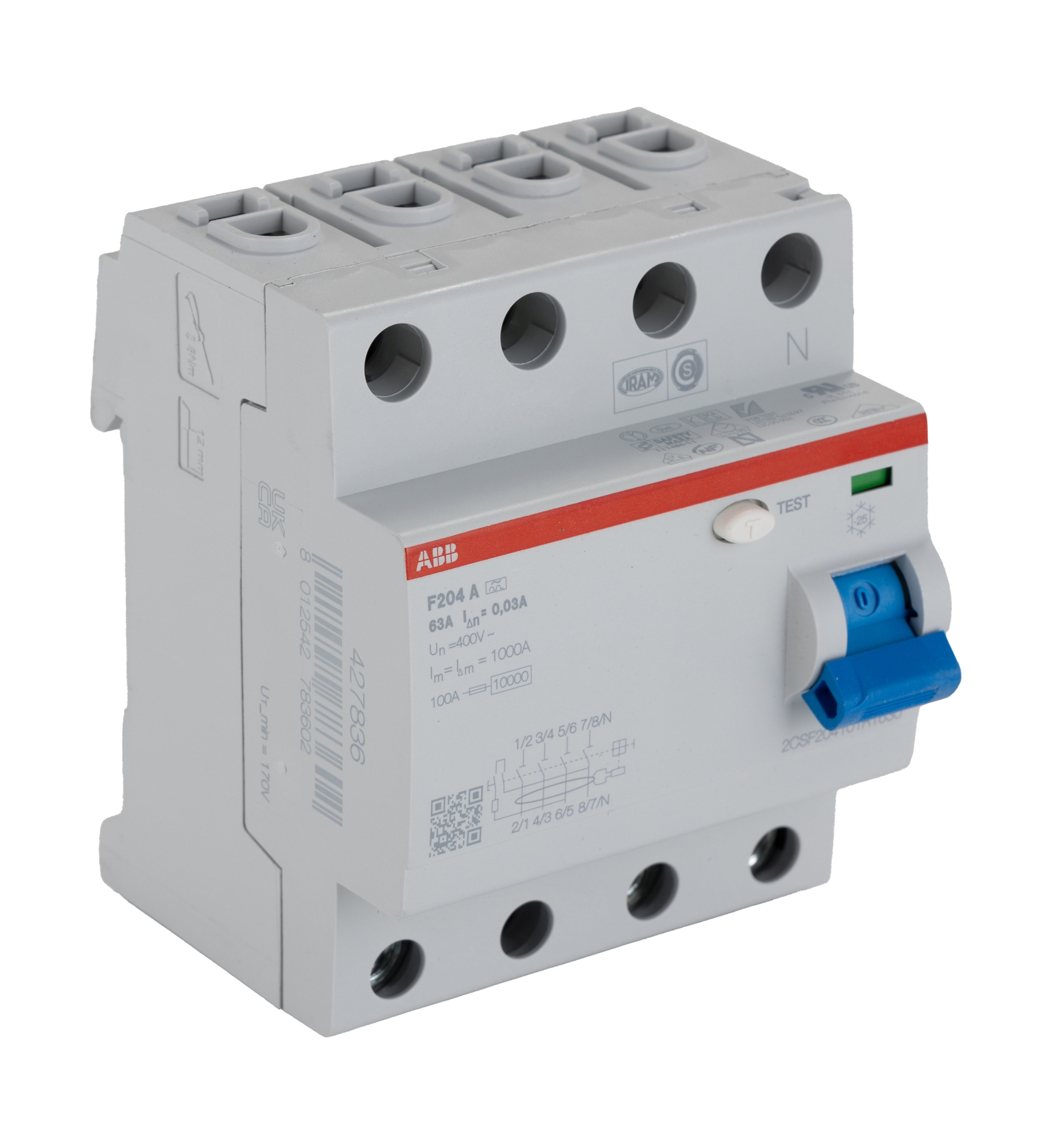 2CSF204101R1630 F204 A-63/0,03, ABB