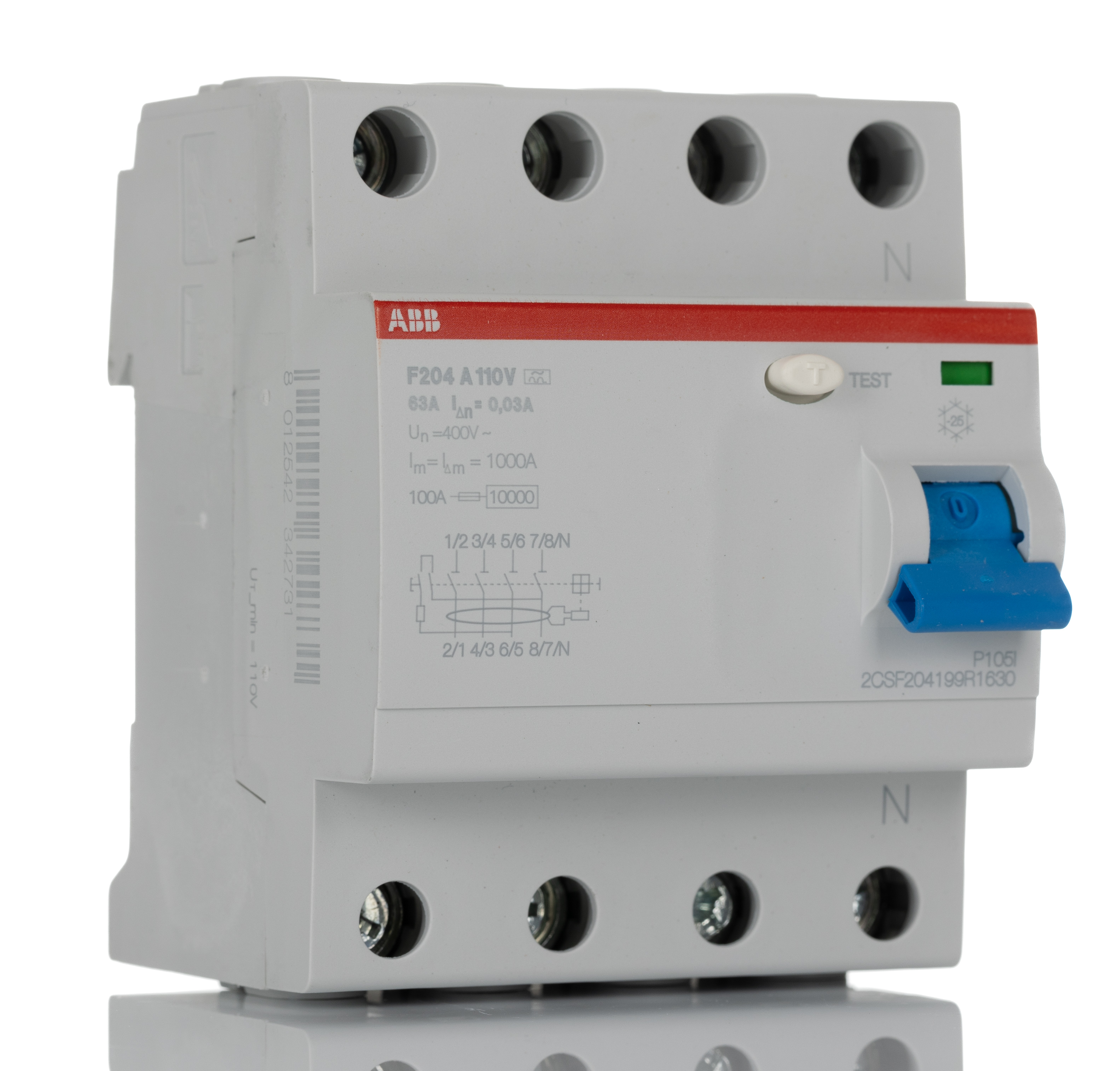 2CSF204199R1630  F204 A-63/0,03 110V, ABB