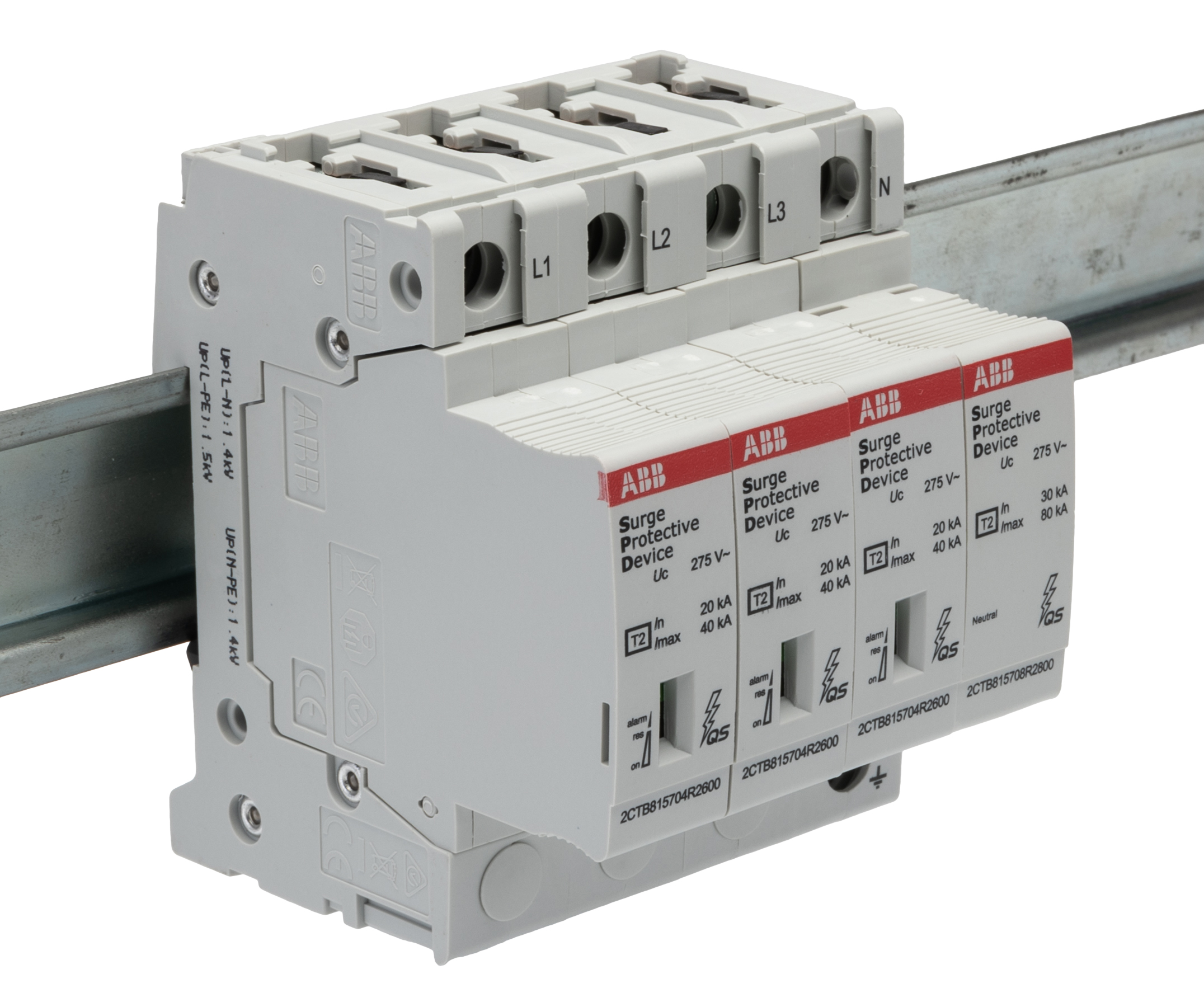 2CTB815704R0800  OVR T2 3N 40-275s P TS QS, ABB
