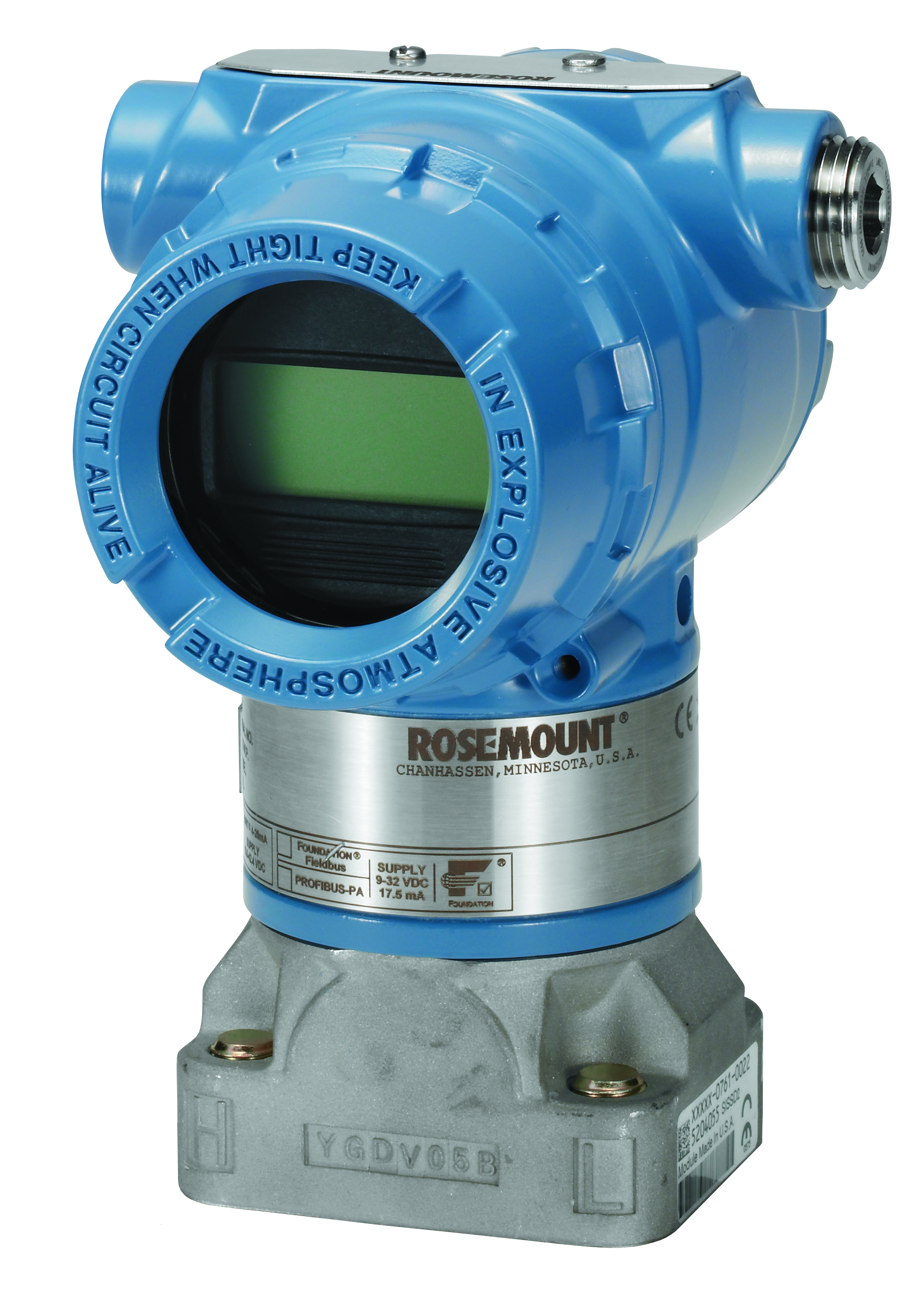 3051CD4A22A1BB4K8M5, Rosemount