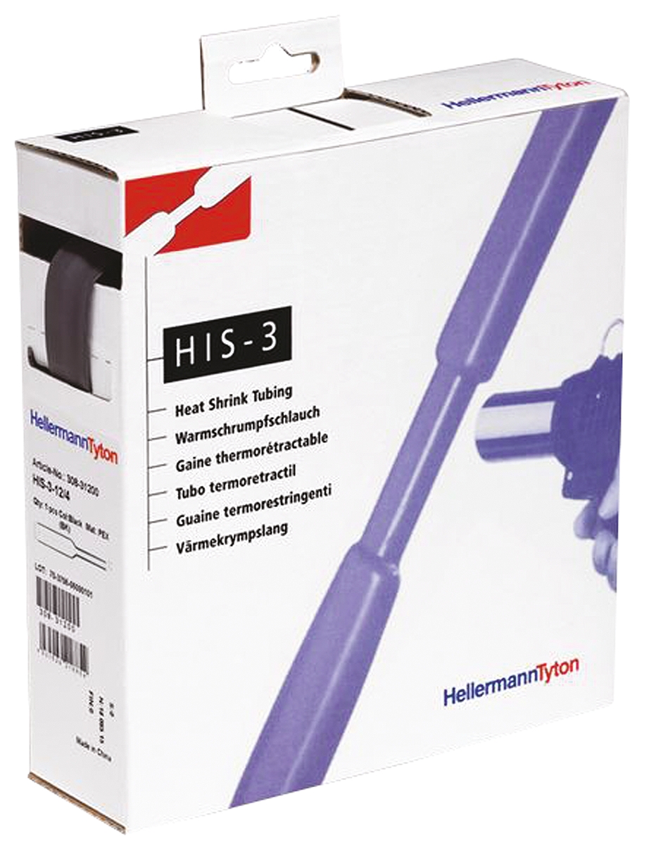 308-31800 HIS-3-18/6-PO-X-BK, HellermannTyton