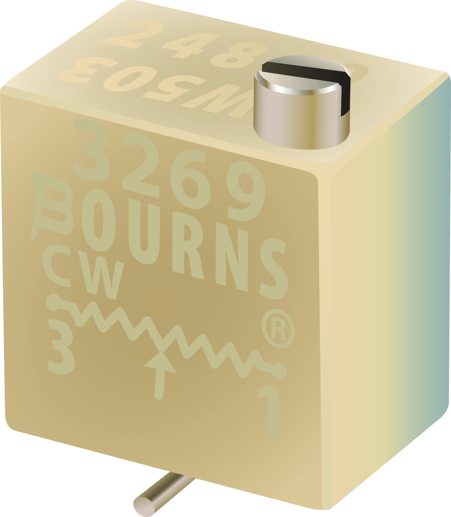 3269W-1-103GLF, Bourns