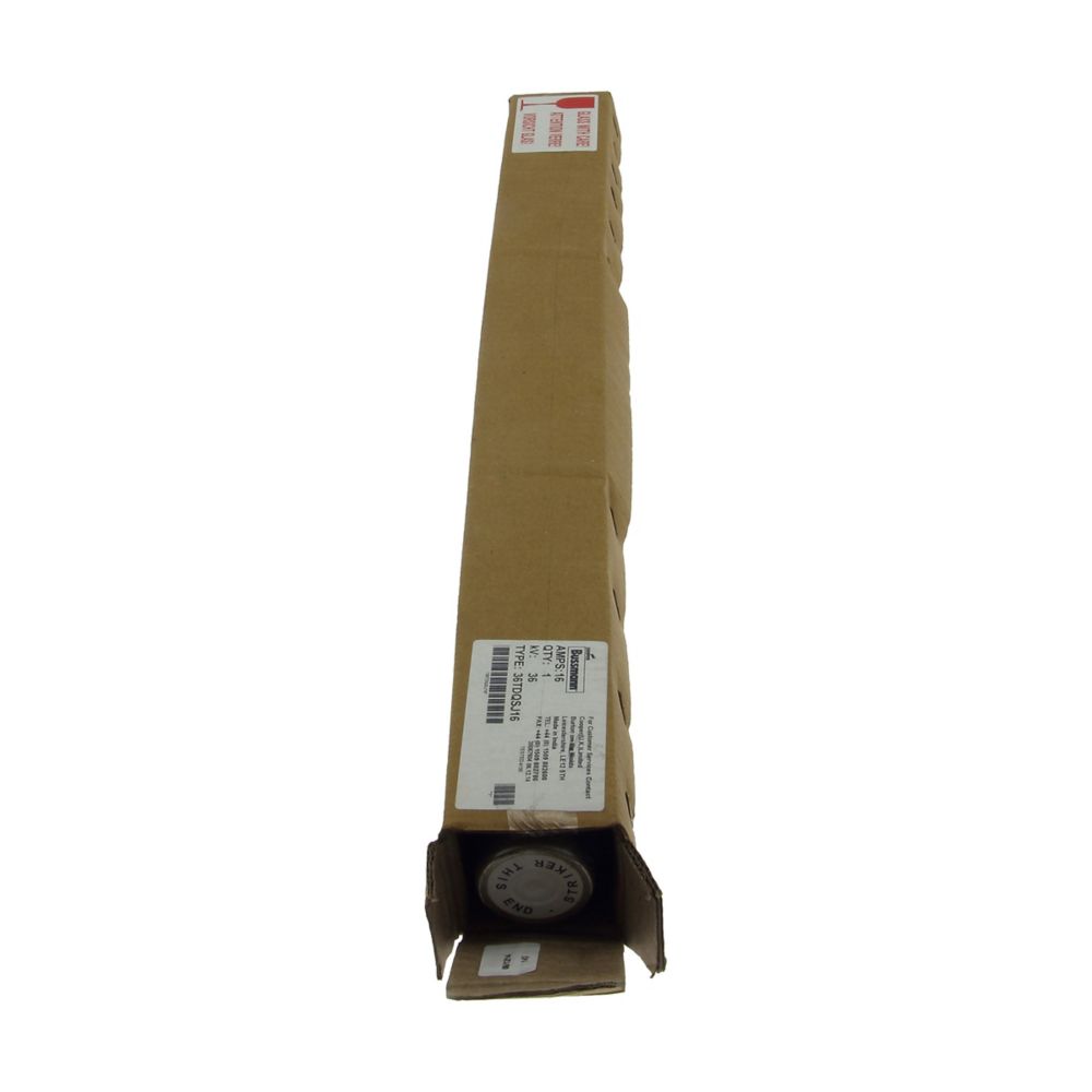 36TDQSJ16 36KV 16A 2" DIN Resin Seal Fuse, Eaton