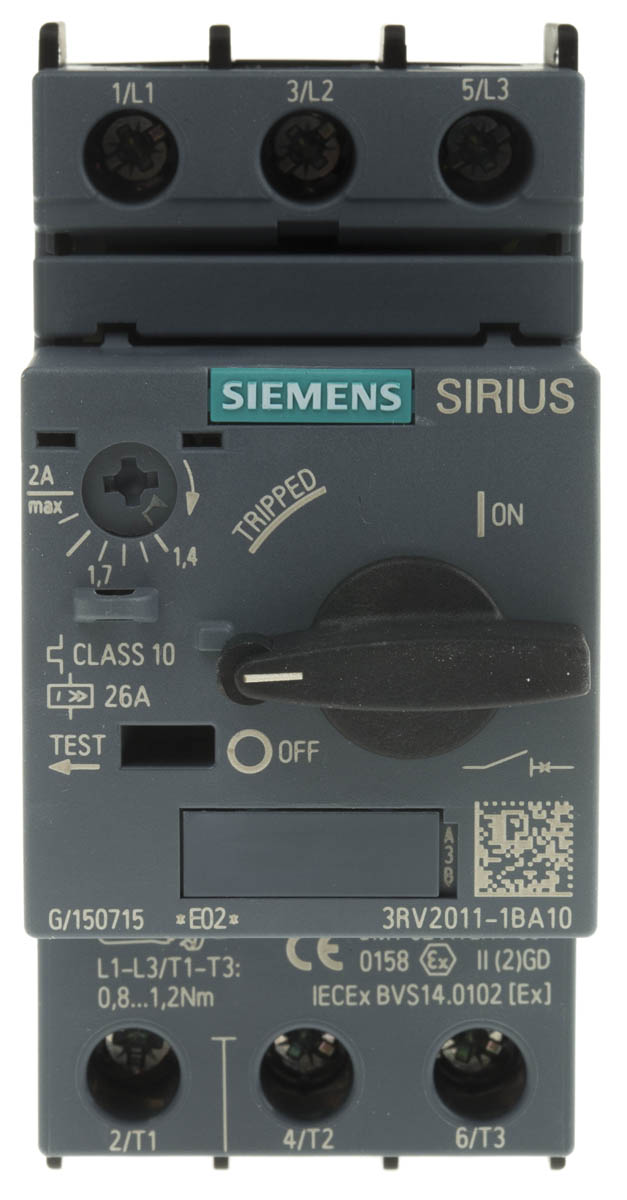 3RV2011-1BA10, Siemens