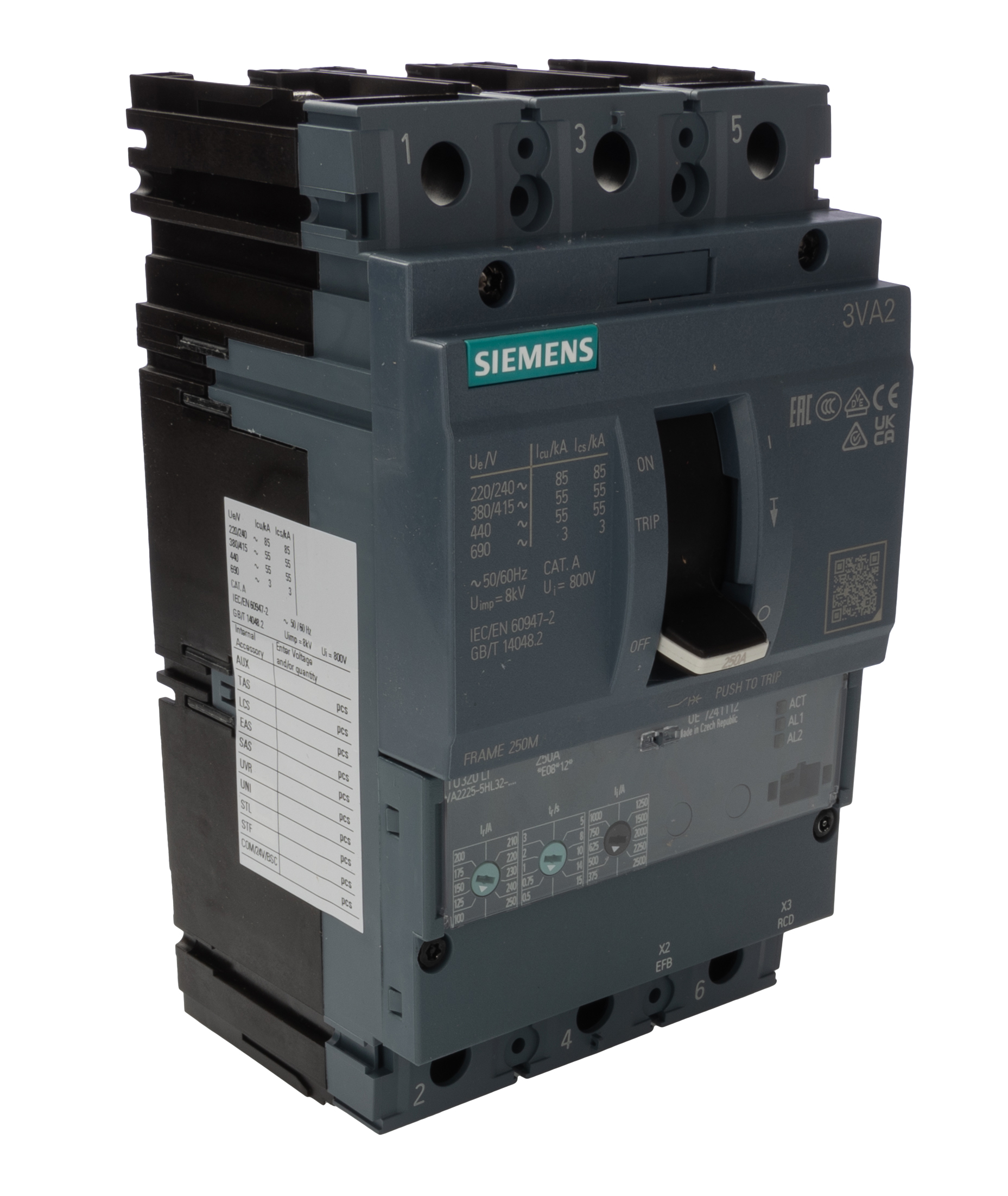 3VA2225-5HL32-0AA0, Siemens