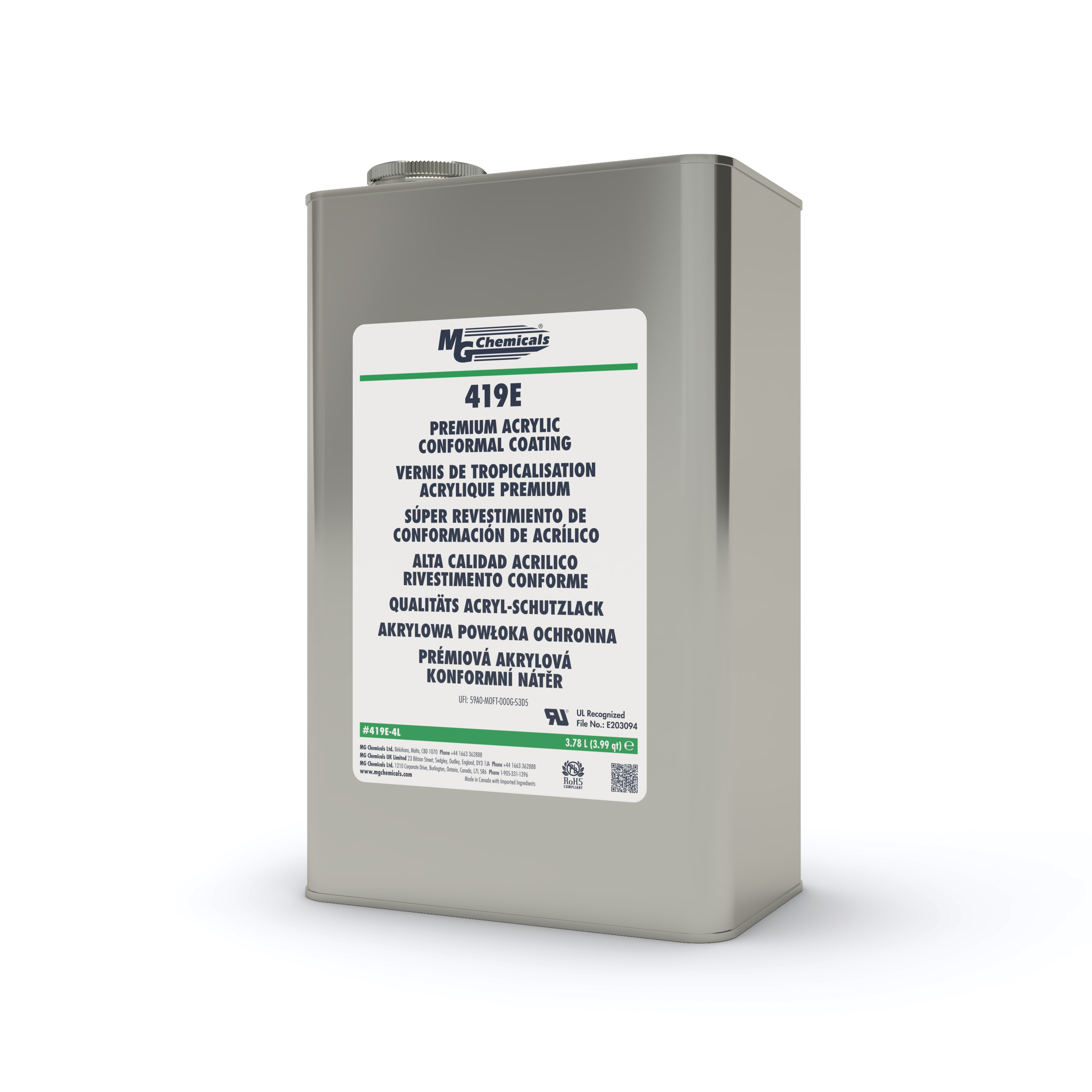 419E-4L, MG Chemicals