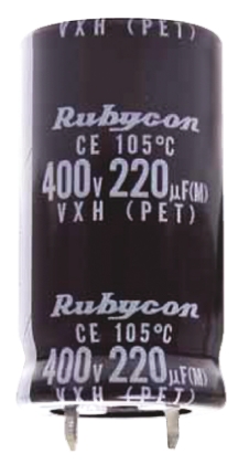 450VXH100MEFCSN22X25, Rubycon