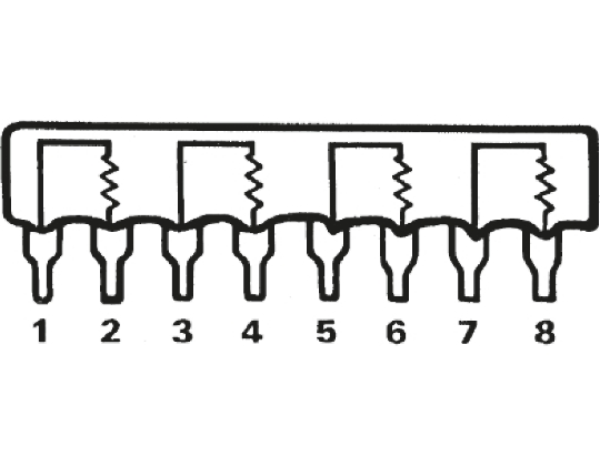 4608X-102-101LF, Bourns