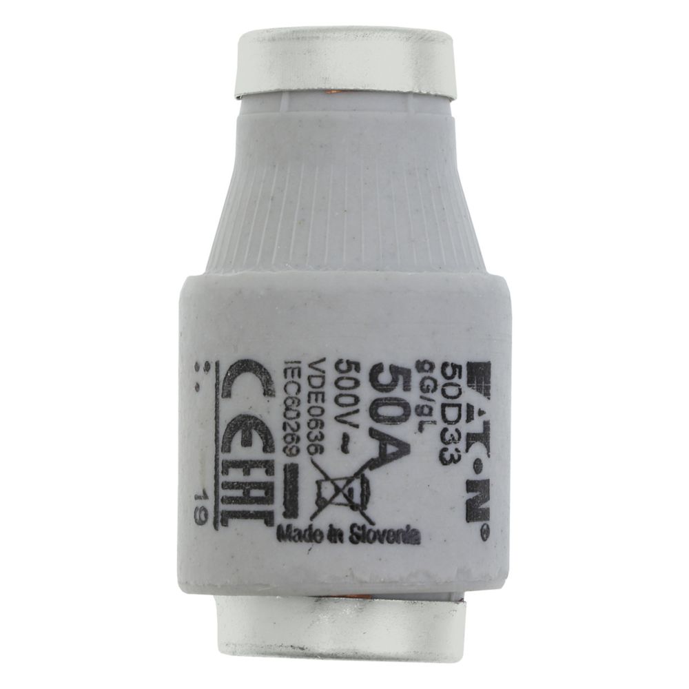 50D33 FUSE-D3 50A T GL/GG 500VAC E33, Eaton