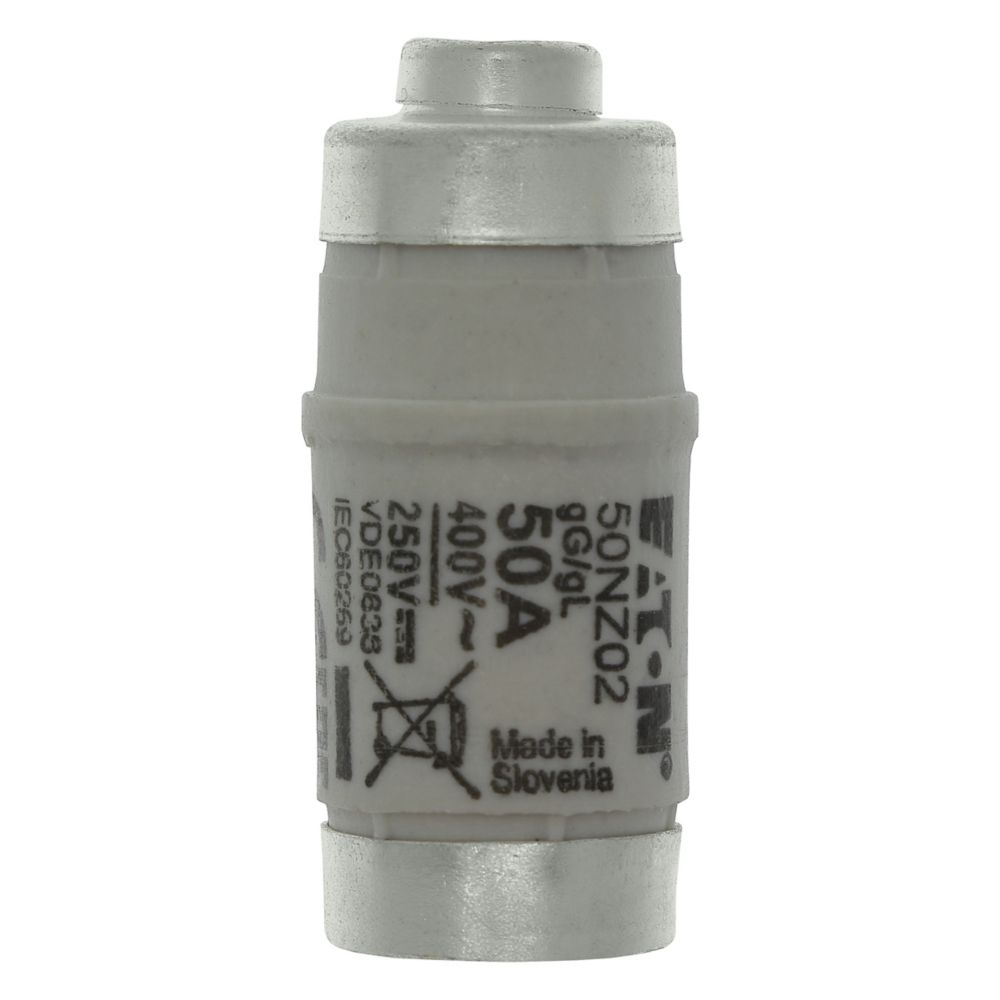 50NZ02 FUSE-D02 50A T GL/GG 400VAC E18, Eaton