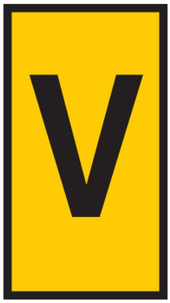 531-15224 HODS50 V-PVC-YE, HellermannTyton