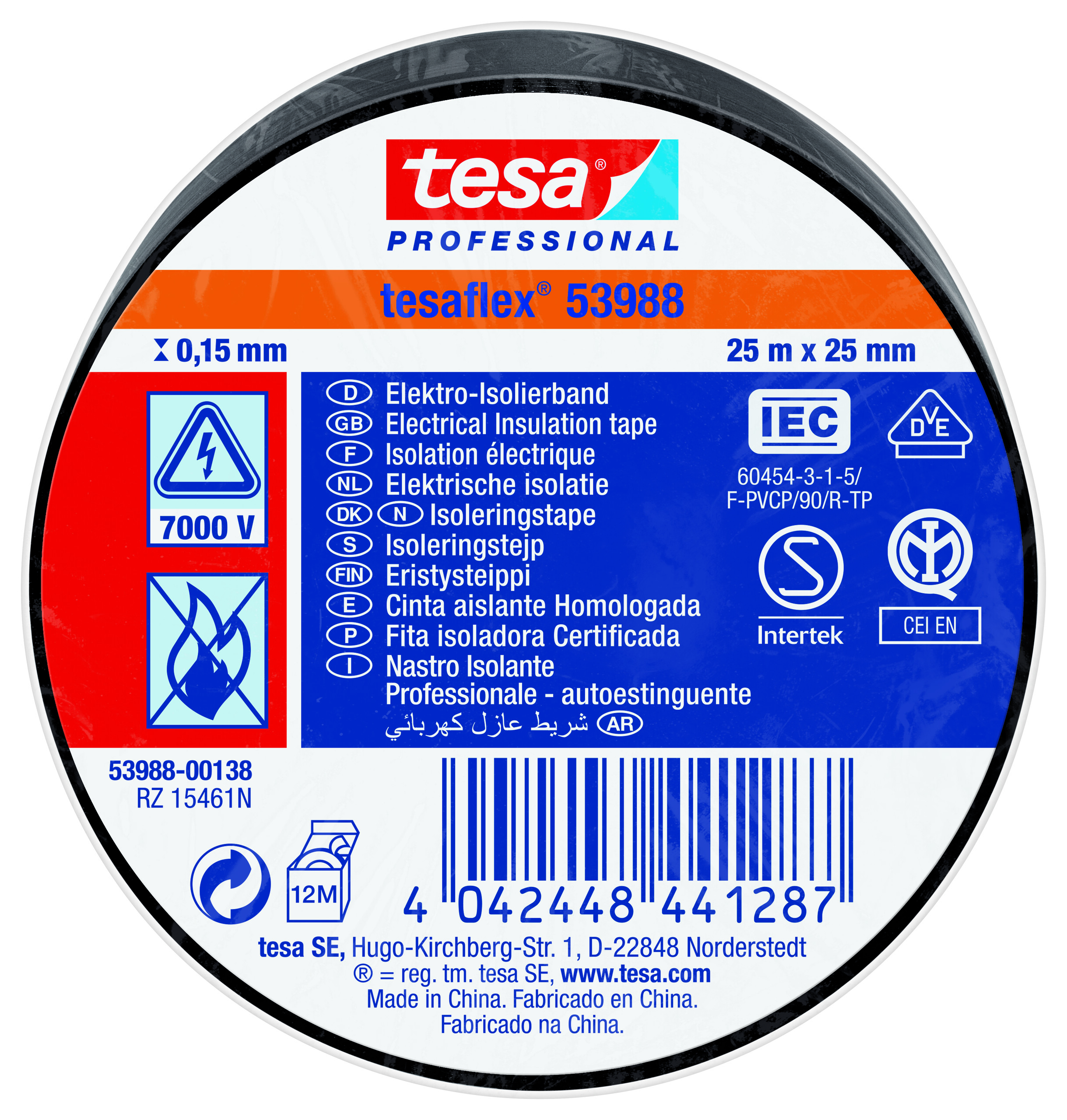 53988-00138-01, Tesa