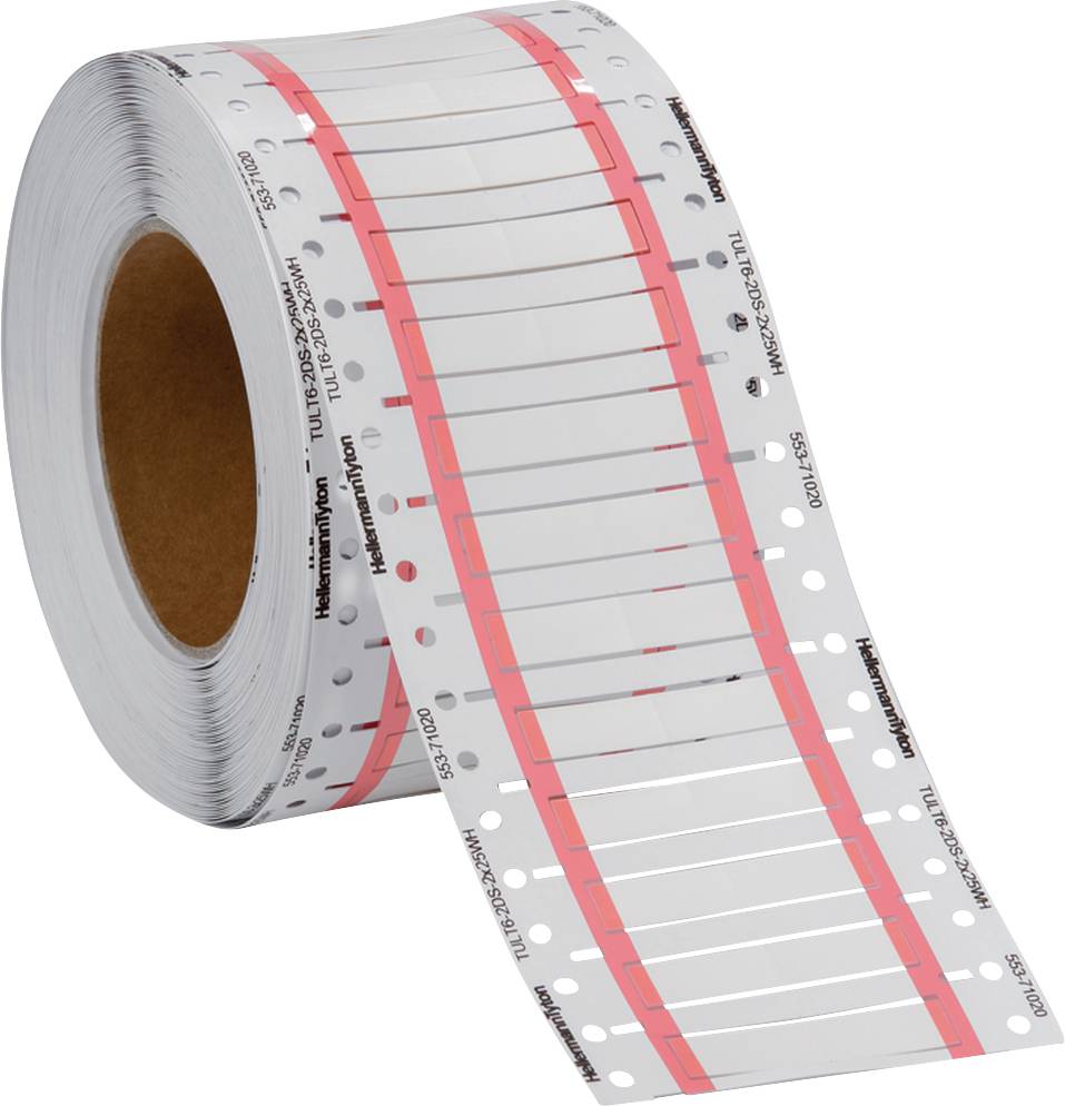 553-71008 TULT3-1DS-2X25WH-PO-X-WH, HellermannTyton