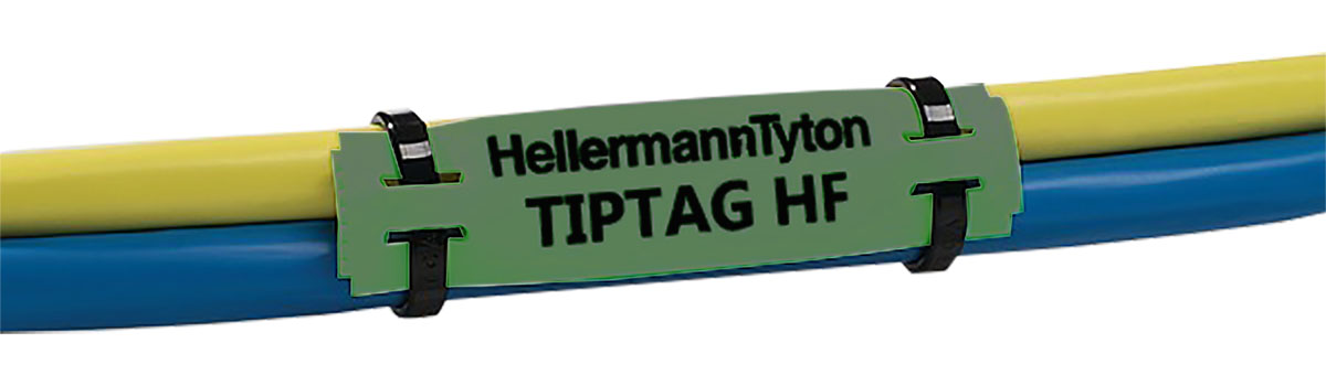 556-20067 TIPTAG11GNX100S-PO-GN, HellermannTyton