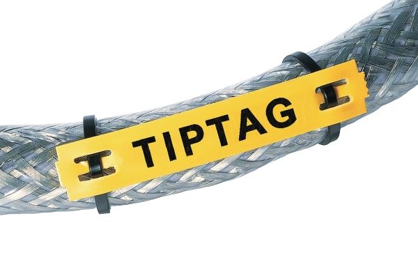 556-21074 TIPTAG15X100YE-PO-YE, HellermannTyton