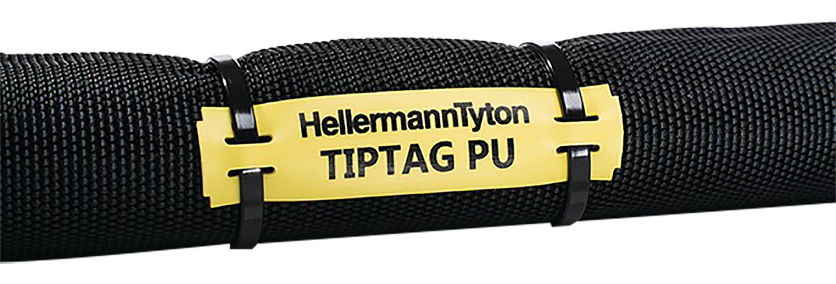 556-25020 TTAGPU11X100YE-PUR-YE, HellermannTyton