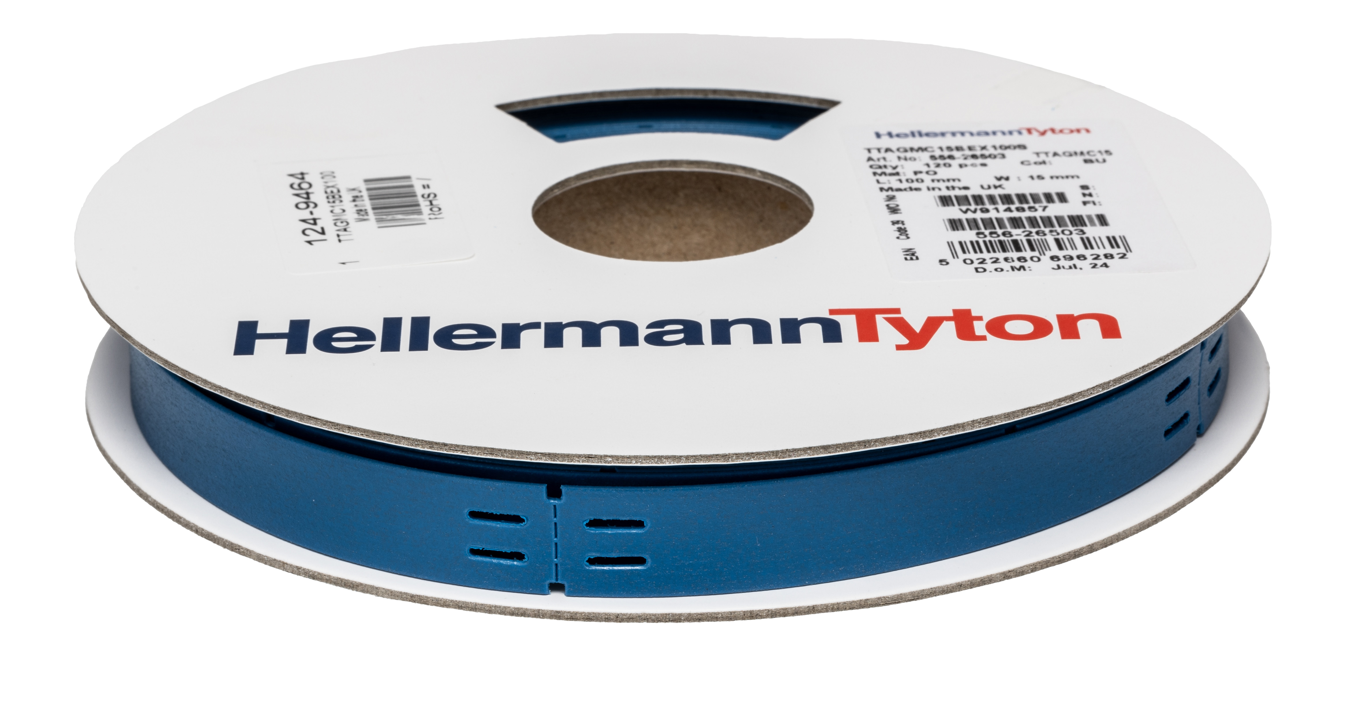 556-26503 TTAGMC15BEX100S-PO/MET-BU, HellermannTyton