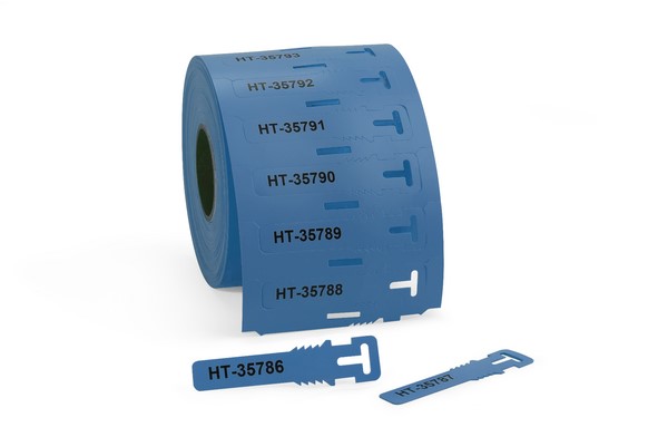 556-80586 TAGPU12X74-LOOP-PUR-BU, HellermannTyton