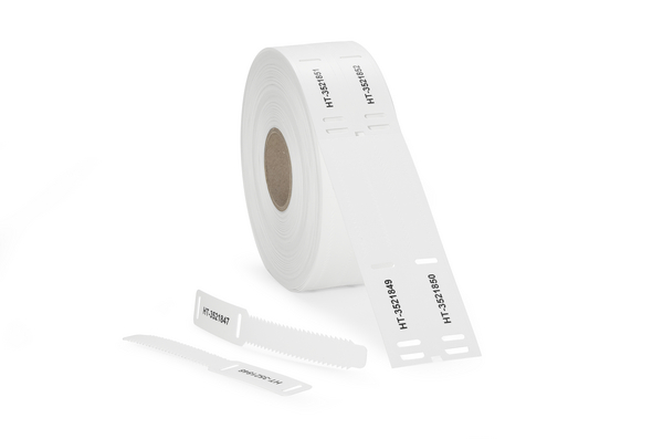 556-80588 TAGPU18X124-LOOP-PUR-WH, HellermannTyton