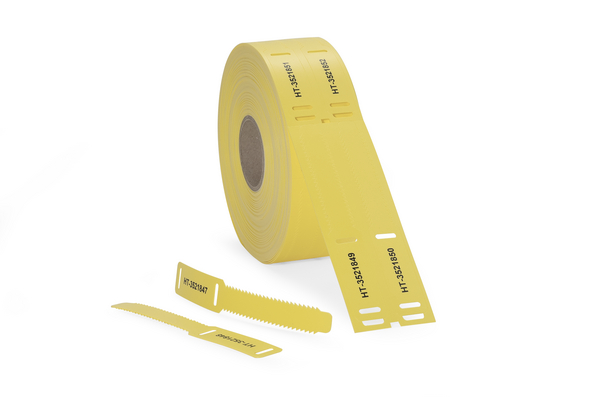 556-80589 TAGPU18X124-LOOP-PUR-YE, HellermannTyton
