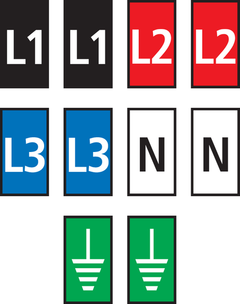 561-01302 WIC1-L1,L2,L3,N,EARTH-PA66-MIX, HellermannTyton