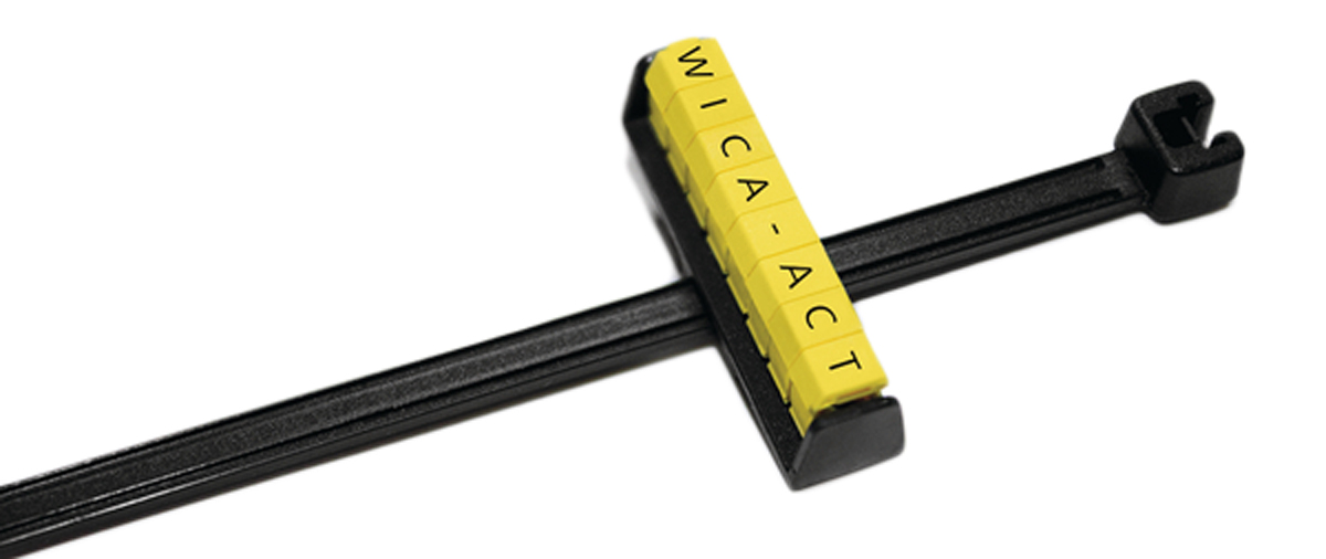 561-06000 WICA-ACT-BK-PA66HIRHS-BK, HellermannTyton
