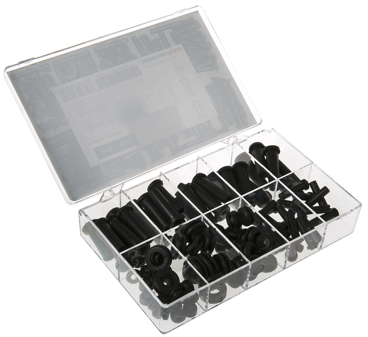 639-60000 HOT Kit-PVC-FR-BK, HellermannTyton