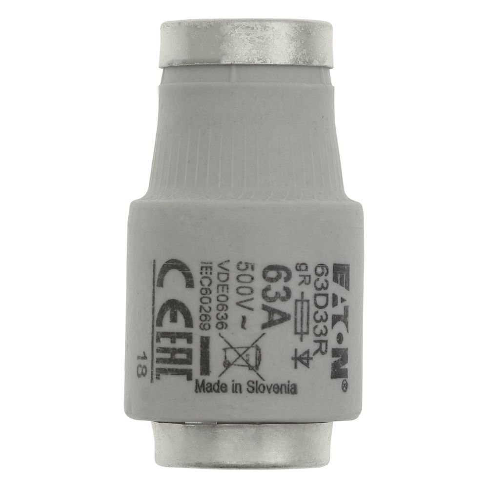63D33R FUSE-D2 63A F GR 500VAC E33, Eaton