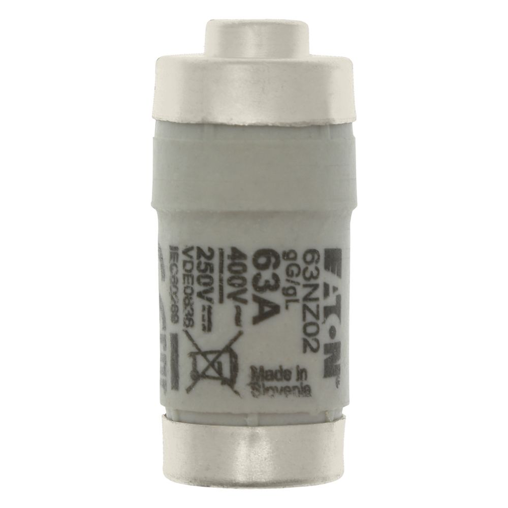 63NZ02 FUSE-D02 63A T GL/GG 400VAC E18, Eaton