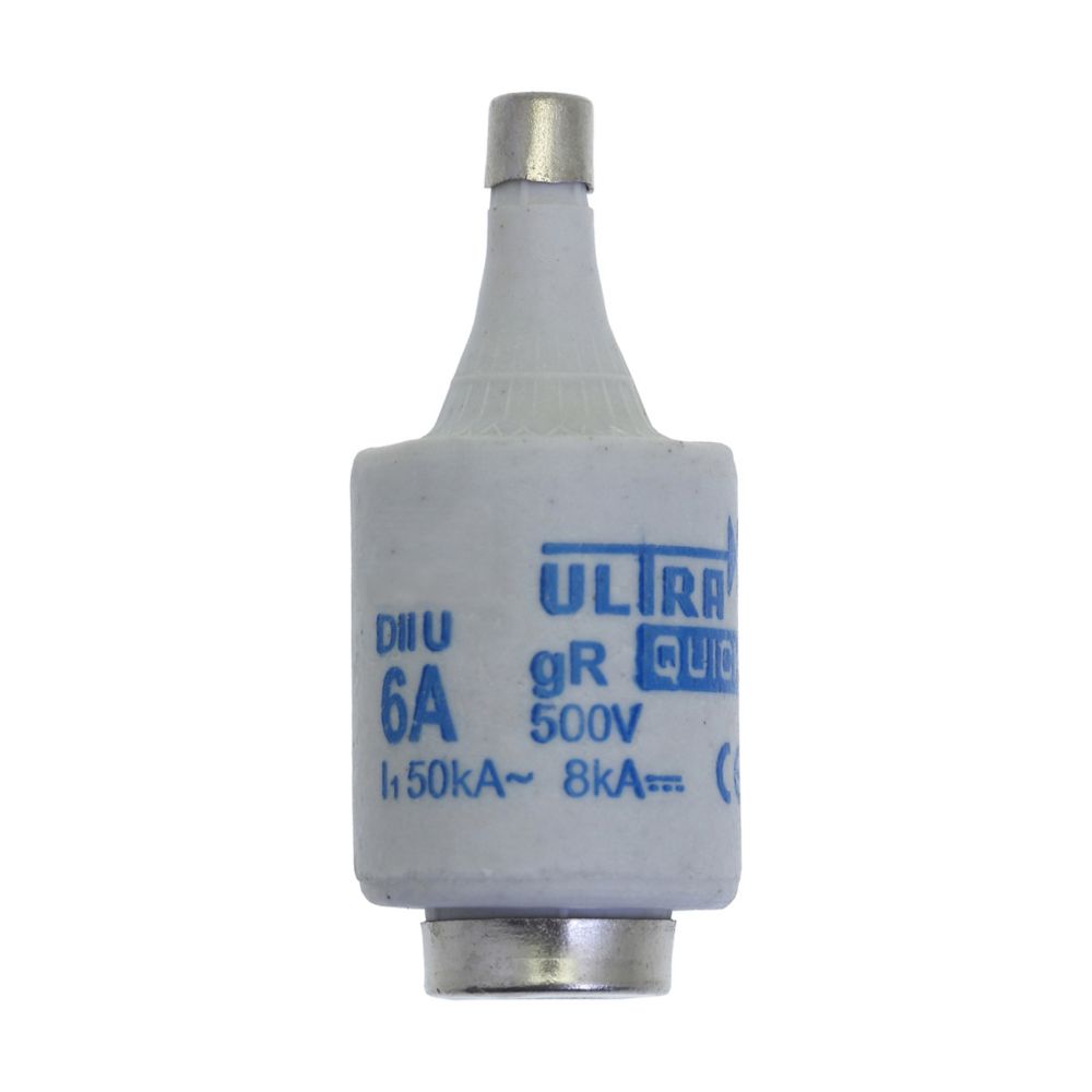 6D27R FUSE-D2 6A F GR 500VAC E27, Eaton