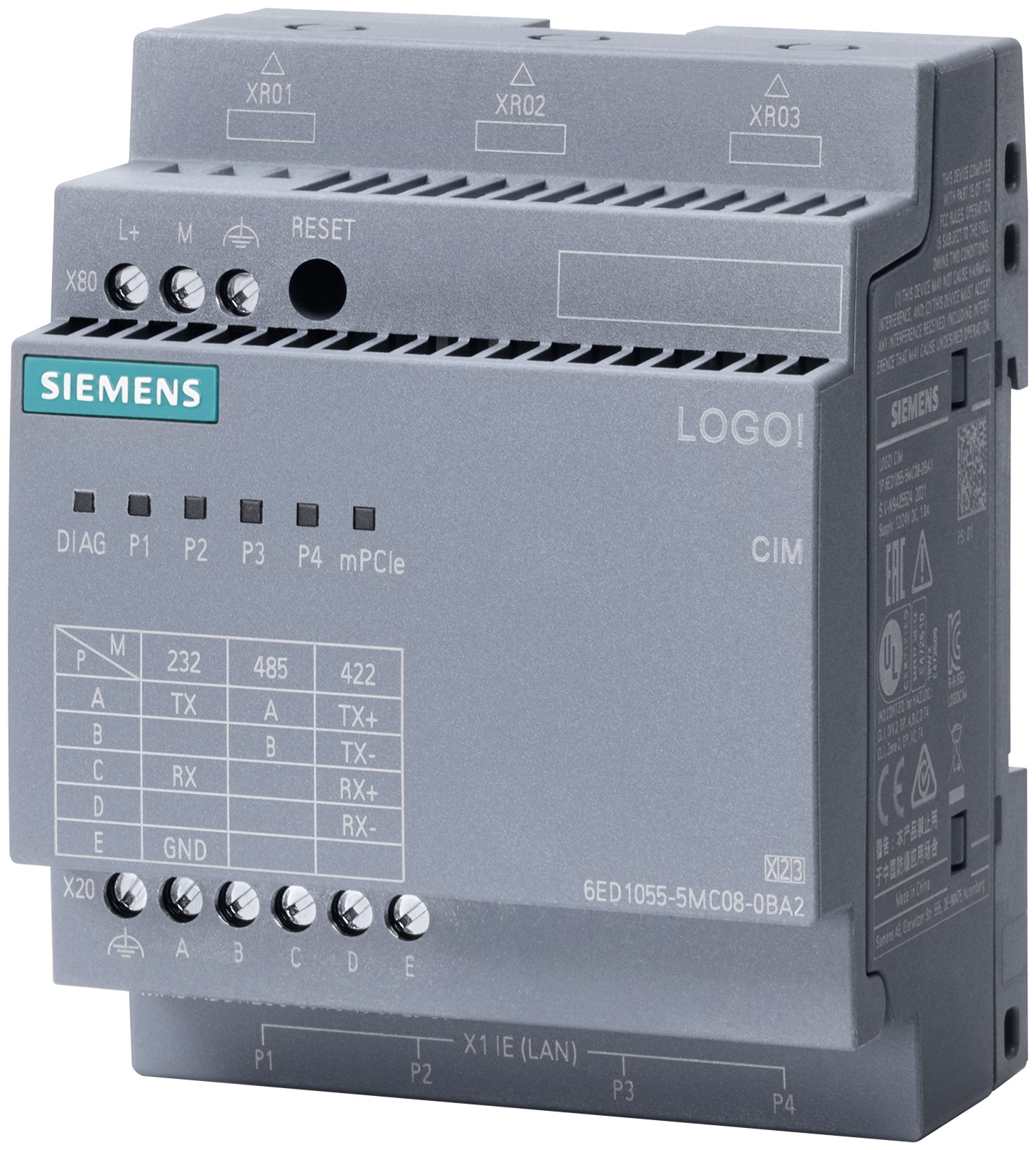 6ED1055-5MC08-0BA2, Siemens